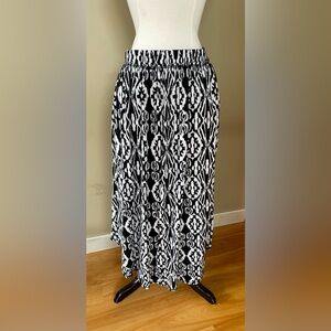 Anthropologie Printed Skirt w/pockets
